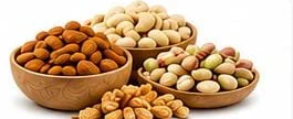 Assorted dry fruits and nuts
