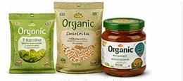 Organic grocery packs